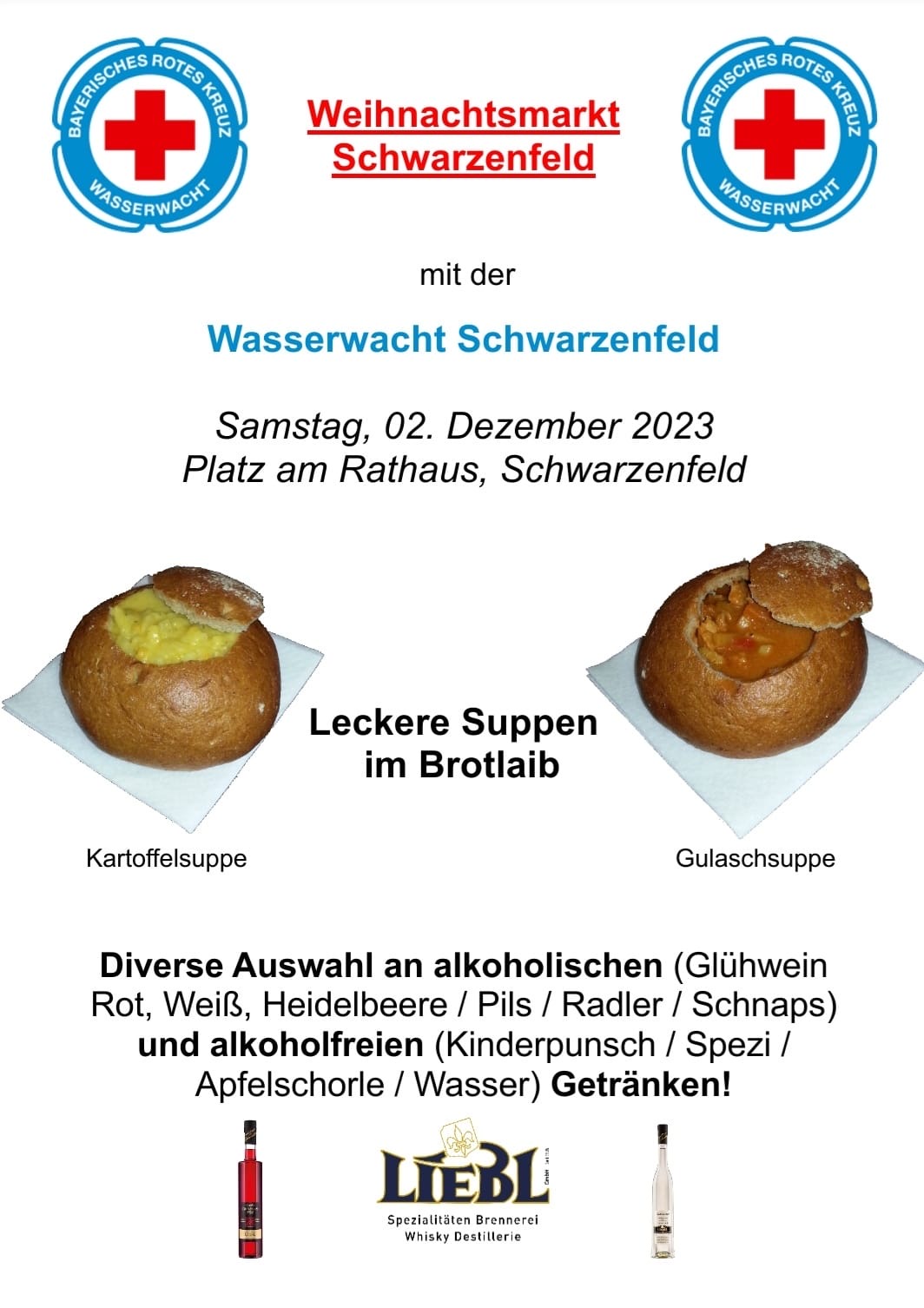 Einladung zum Weihnachtsmarkt in Schwarzenfeld