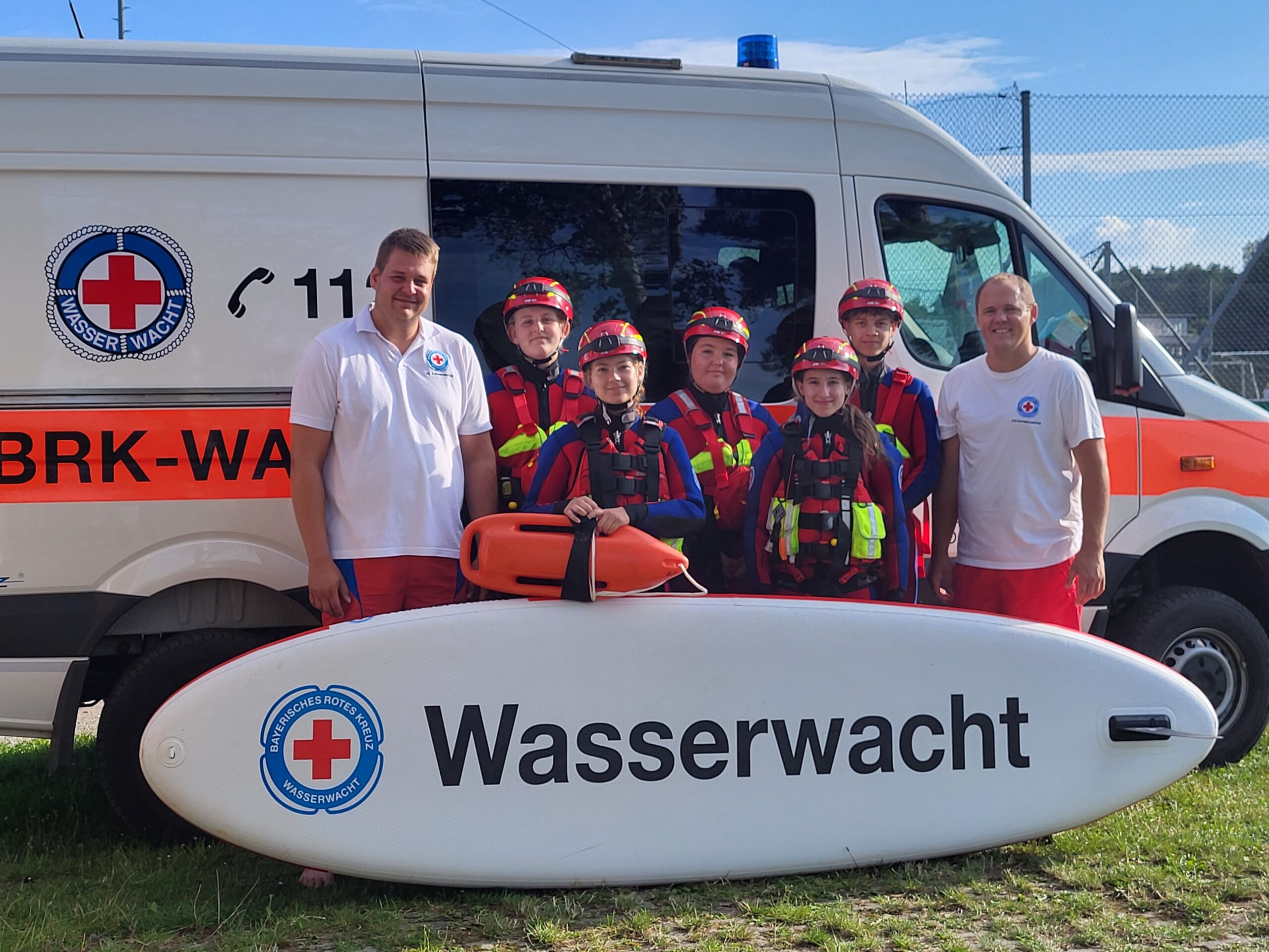 Rettungsschwimmer im Wasserrettungsdienst